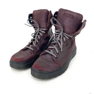 Dr Martens Mix 10 Eye Boots Womens 9 Cherry Red thumbnail 8