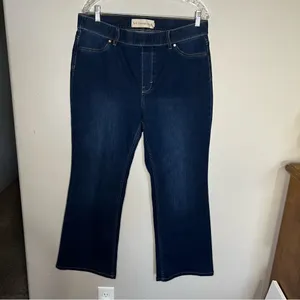 Soft Surroundings The Ultimate‎ Pull On Bootcut Denim Jeans thumbnail 2