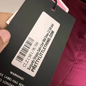 PrettyLittleThing Burgundy Slip Dress NWT thumbnail 7