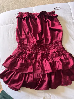 Day + Moon Mini Dress Red thumbnail 1