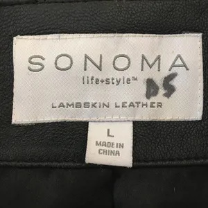 FINAL MARKDOWN Ladies Sonoma leather jacket large thumbnail 3