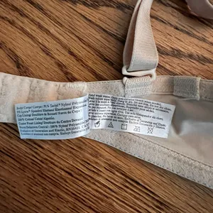 Wacoal Perfect Contour No Wire Convertible Bra 65033 Beige 32D thumbnail 3