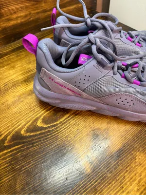 Under Armour Purple Tennis Shoes Size 9.5 thumbnail 5
