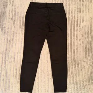 Maurices Everflex Skinny Jeans Black Mid Rise Stretch Denim‎ Womens Sz M Regular thumbnail 8
