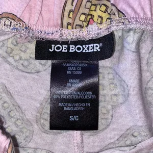 Joe Boxer Will Wake For Waffles Pink and Gold Glitter Pajama Set thumbnail 6
