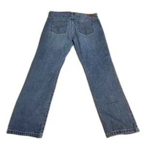 Lauren Ralph Lauren LRL Jeans Co Straight Bootcut Blue Denim Jeans Women's 14 thumbnail 4