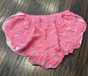 Pink free people shorts/bathing suit cover up thumbnail 2