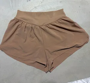 Aerie offline Women’s High-Waist Athletic Shorts in Taupe small thumbnail 1