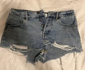 Brandy Melville Jean Shorts thumbnail 1