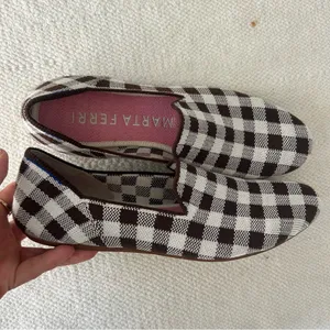 Rothy's Brown and White Flats Timeless Comfort thumbnail 1