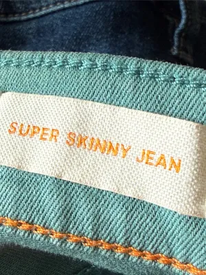 TORY BURCH Super Skinny Teal Jeans 28 thumbnail 5