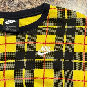 Nike Sweatshirt Y2K Grunge Preppy Clueless 90s Streetwear Retro Cozy Plaid Small thumbnail 6
