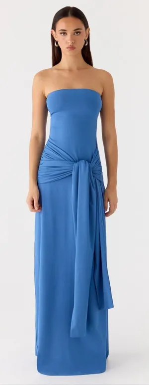 Peppermayo Dress Maxi Blue thumbnail 1