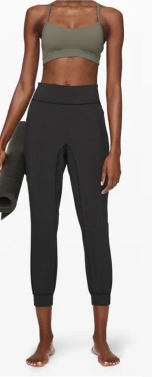 Lululemon Sun Setter Jogger 28" Black High Rise thumbnail 1