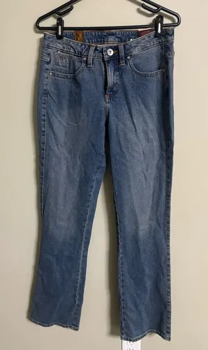 Aura Wrangler Jeans Size 4 New Instantly Slimming No Gap Waist New Mid Rise thumbnail 1