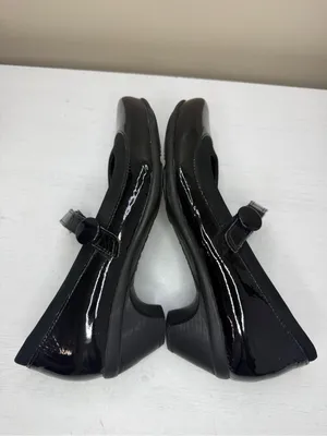 Naot Women's Trendy Patent Leather Shoes 40 US 9 Strappy Black Heels Mary Jane thumbnail 8