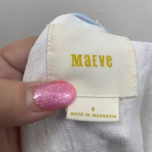 Anthropologie Maeve white tank top women’s size large thumbnail 8