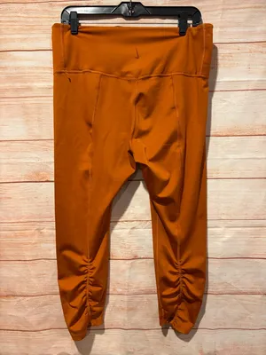 Nike Women's Orange High-Rise Leggings thumbnail 4