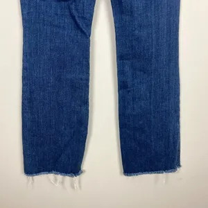 Judy Blue Jeans Womens 11/30 Blue Boot Cut Medium Wash Frayed Hem‎ Stretch Denim thumbnail 11