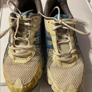 ASICS Gel Kushon 3 Running Shoes White Blue Women’s Size 10 Athletic Sneakers thumbnail 5