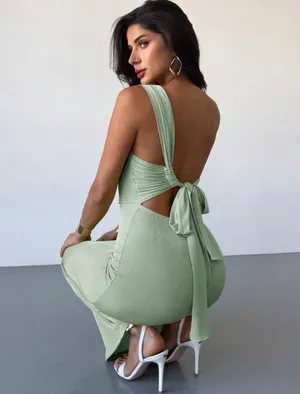 Open Back Maxi Dress  thumbnail 2