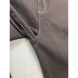 Bagatelle Wide Leg‎ Pants Womens 6 Brown Contrast Stitch High Rise thumbnail 8