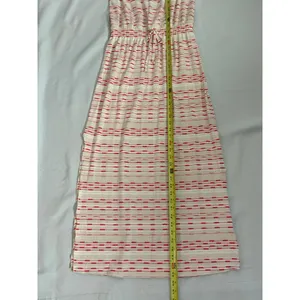 Letarte Strapless Beach Resortwear Maxi Dress size small thumbnail 3