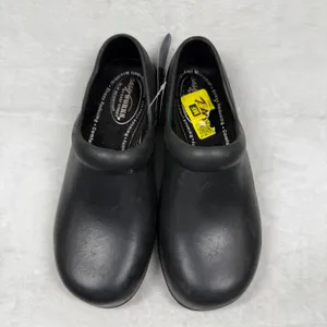 Easy Works by Easy Street Womens Black Slip‎ Resistant Work Clogs Mules Size 7M thumbnail 3