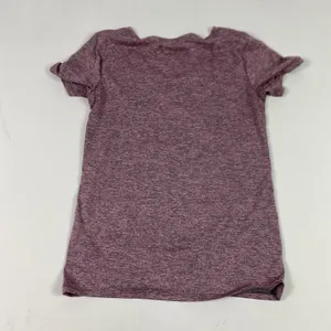 Nike‎ Dri-FIT Shirt Womens Small Pink Purple Heathered Scoop Neck Running Tee thumbnail 7
