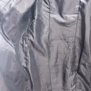 Vintage 90s‎ Leather Blazer Coat Black 6 thumbnail 5
