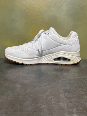 Skechers Uno Shimmer Away White Sneakers Women's Size 10 thumbnail 15