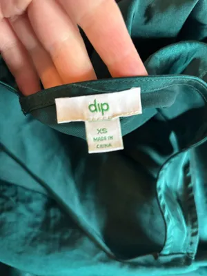 Emerald Green Midi Dress Size XS thumbnail 3