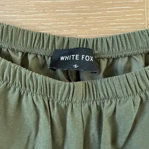 White Fox Wide Leg Pants More To Come Size S Green thumbnail 3
