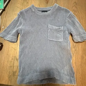 Abercrombie & Fitch Light Gray Knit Sweater thumbnail 4