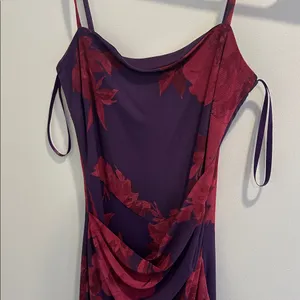 Windsor Pink&Purple Floral Mini Dress thumbnail 4