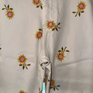 $149 Bagatelle Collection High-Rise Sunflower-Print Cropped Wide-Leg Pants 4 thumbnail 6