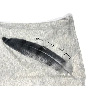 Lululemon Find Your True North Feather Tank Top Small Heathered Gray Yoga EUC‎ thumbnail 2