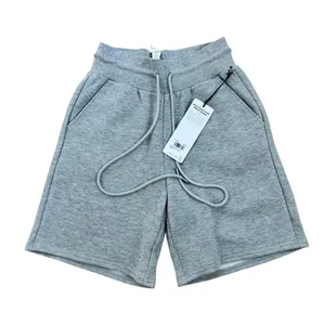 Alo Yoga High-Waist Easy Sweat Short Athletic Heather Grey XS NWT thumbnail 2