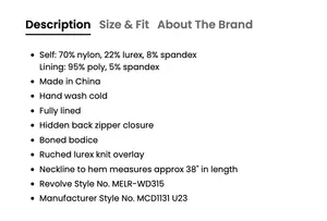 Revolve Apres Studio viral mini dress thumbnail 7