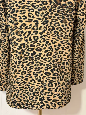 ASTR The Label Leopard Print Boyfriend Blazer Animal Print Size M thumbnail 9
