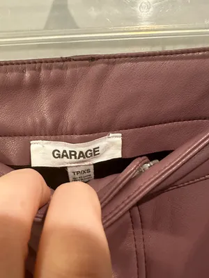 Garage Faux Leather Pants thumbnail 5
