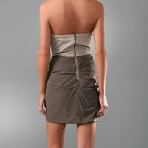 Alice + Olivia Silk Strapless Mini Dress thumbnail 2
