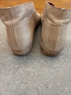 Free People Mont Blanc Asymmetrical Sandal Taupe Leather Flat Size 36 EU (6 US) thumbnail 6