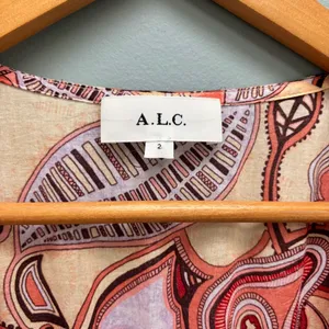 A.L.C. Luna Smocked Split-Sleeve Mini Dress 2 thumbnail 6