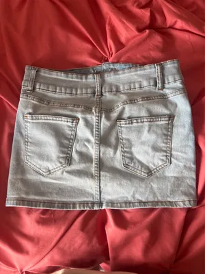 Jean Skirt Shein Mini thumbnail 2