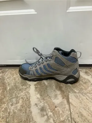 COLUMBIA Armitage Lane Mid Waterproof Hiking Boots Women’s 8.5 Grey blue thumbnail 7