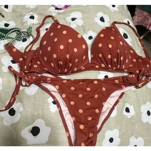 Shade and shore polka dot bikini set thumbnail 1
