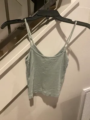 PacSun Green Spaghetti Strap Tank Top thumbnail 2