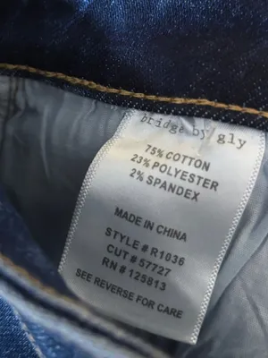 Bridge by gly high rise flare leg jeans size 3/26 thumbnail 7