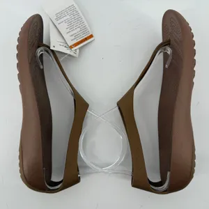 Crocs Serena Flip Sandal Brown Women 6 Slingback Thong Casual Wedge Slip On New thumbnail 7